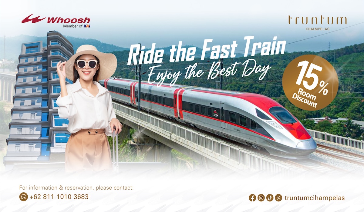 Truntum Cihampelas Offers 15% Discount for Whoosh Passengers