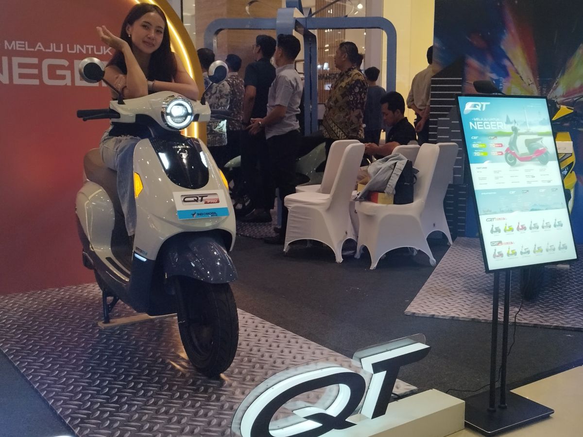 QT Electric Motorcycle Completes Indomobil Emotor's Line-up