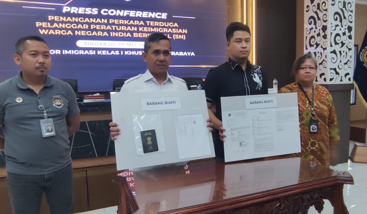 Indian National Who Overstayed His Visa Dies in Surabaya Immigration Detention