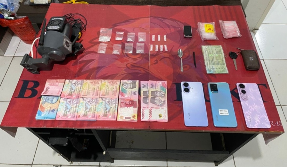 Paser Police Arrest Three Drug Dealers in Long Ikis, Seize 39 Packages