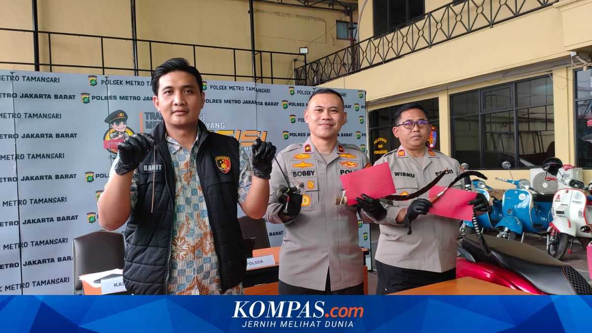 West Jakarta Gold Necklace Snatching Gang Used Proceeds to Buy Drugs