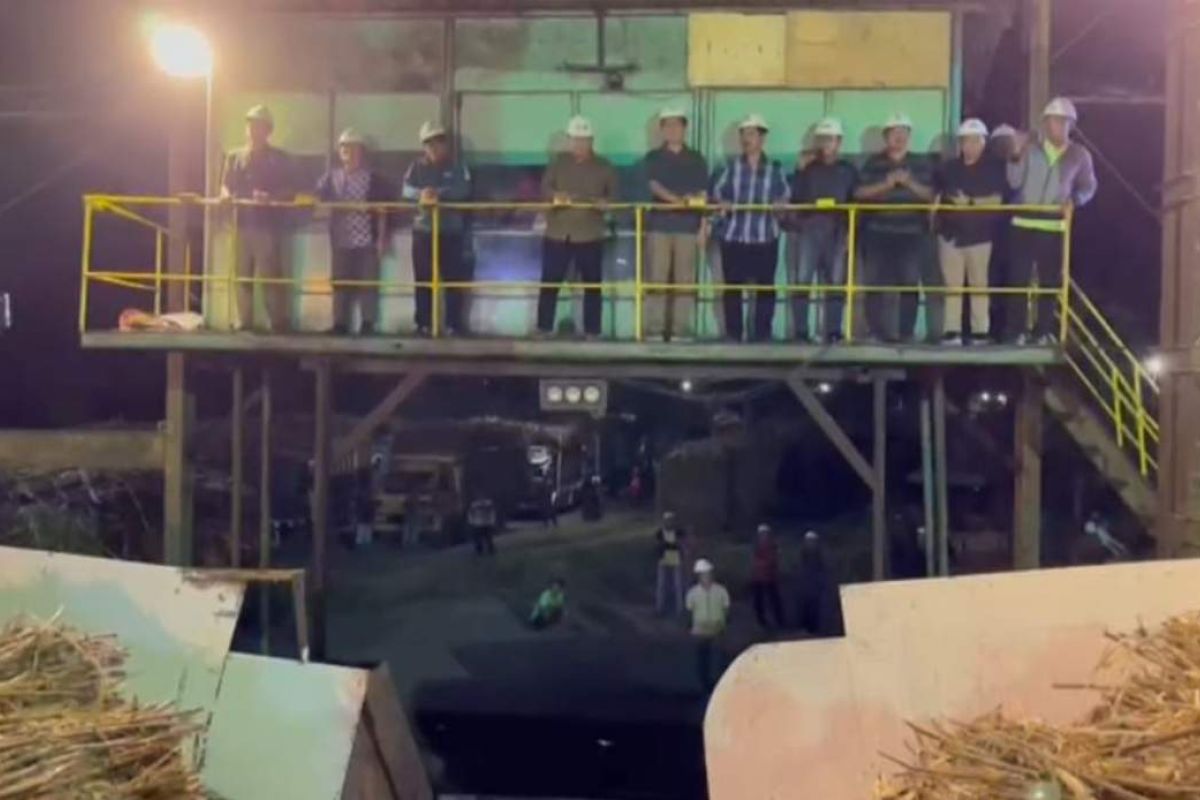 Ngadirejo Sugar Factory in Kediri Sets 200-Day Sugarcane Milling Period