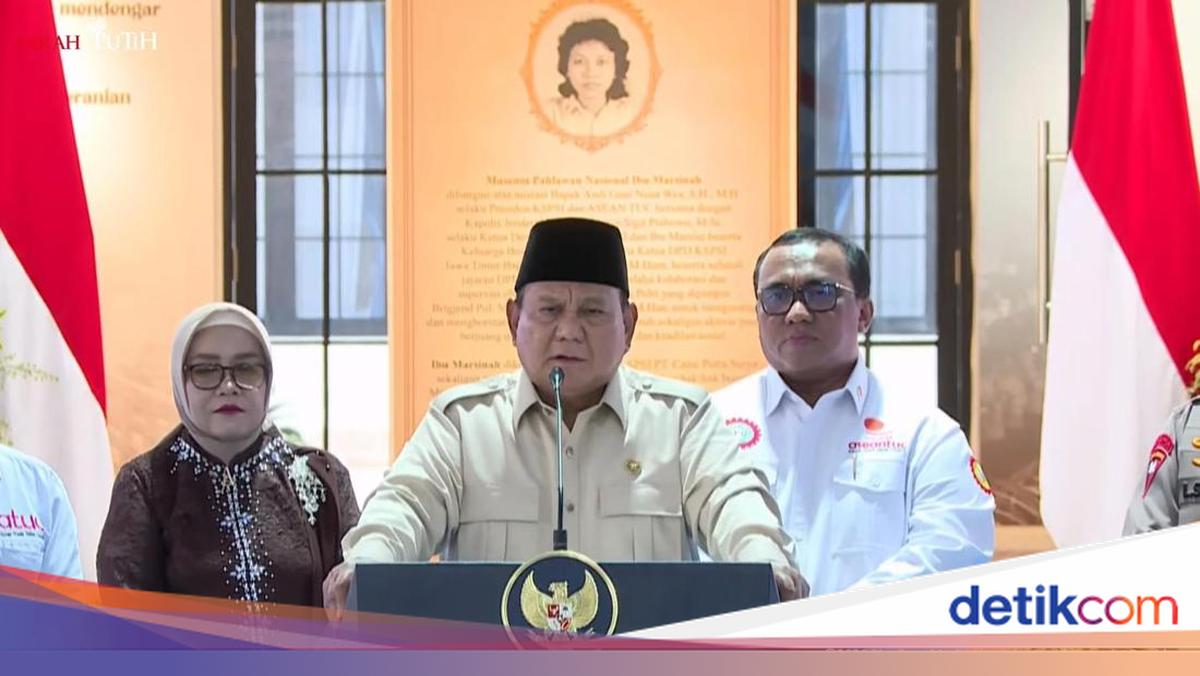 Prabowo: Marsinah Museum is Unique – Possibly the First Labour Museum in the World