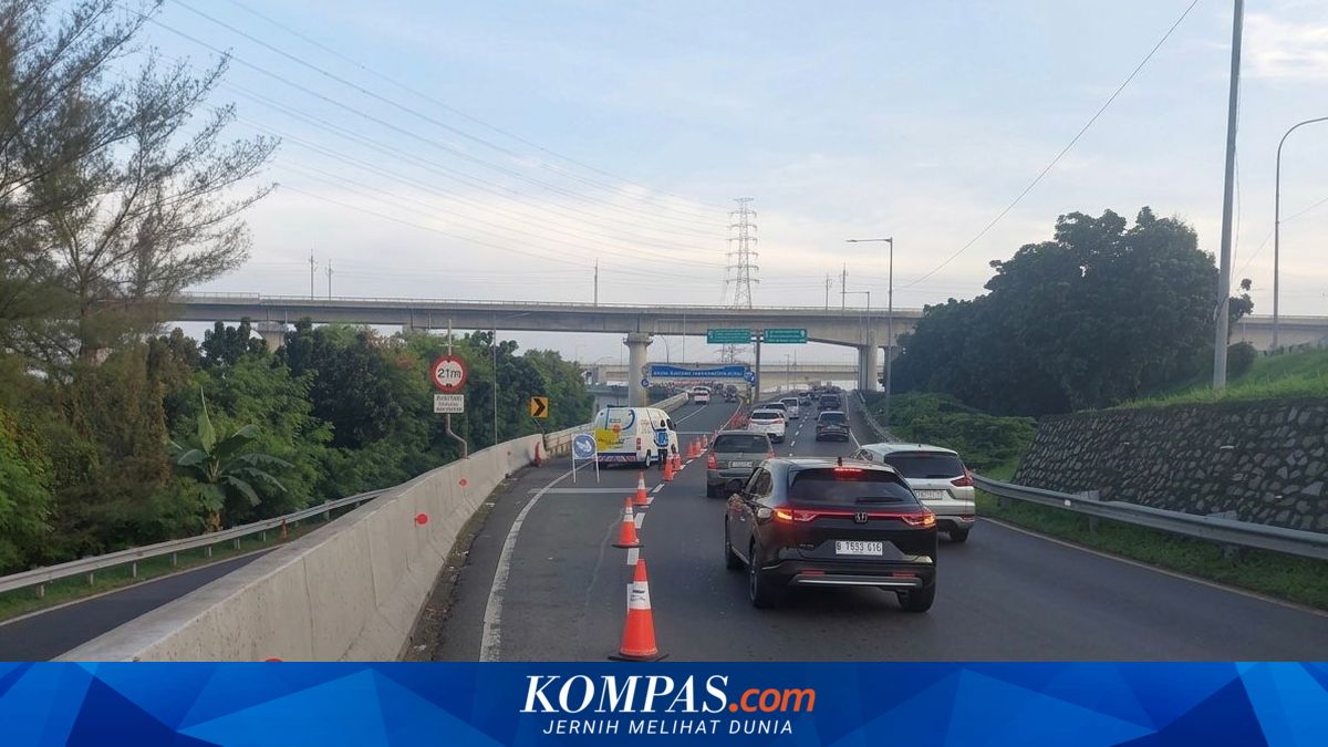 38,646 Vehicles Leave Jakarta via MBZ During Ascension Day Holiday