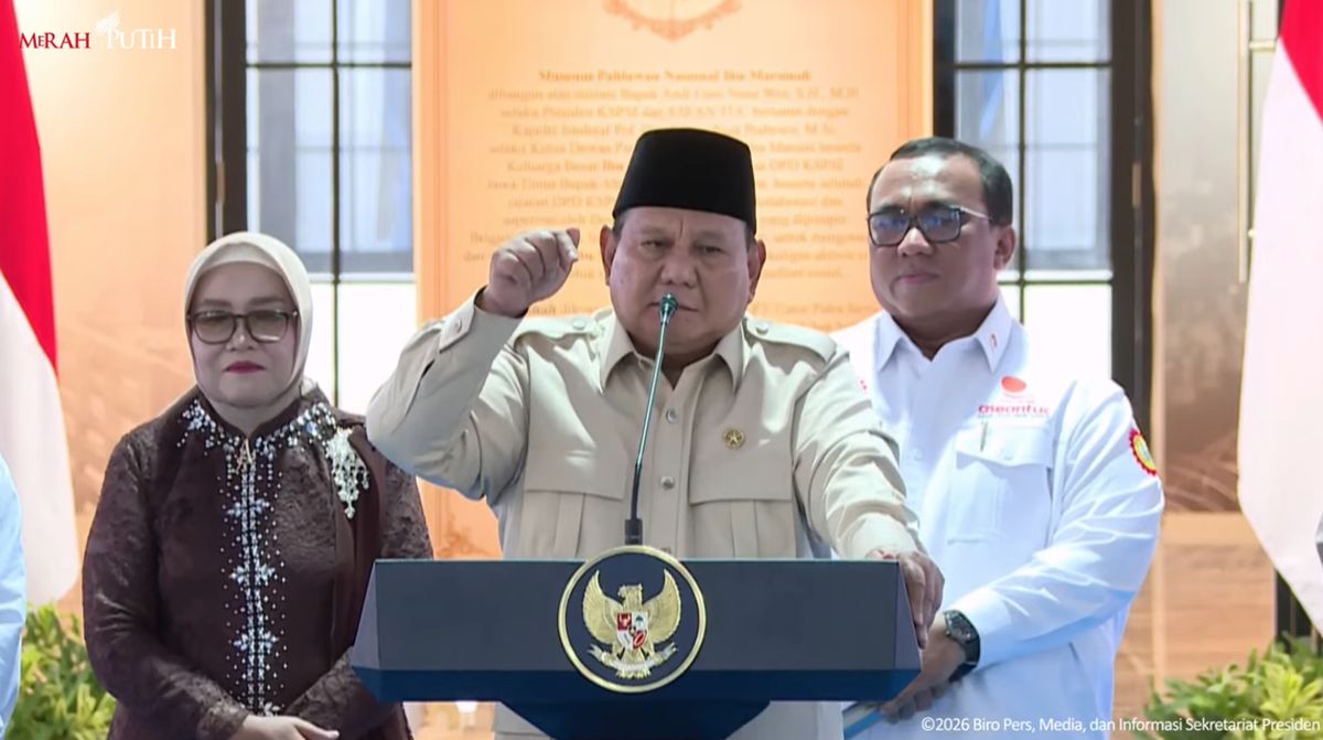Prabowo at the Marsinah Museum: Law Enforcement Officers Must Not Become Patrons of Illegal Activities