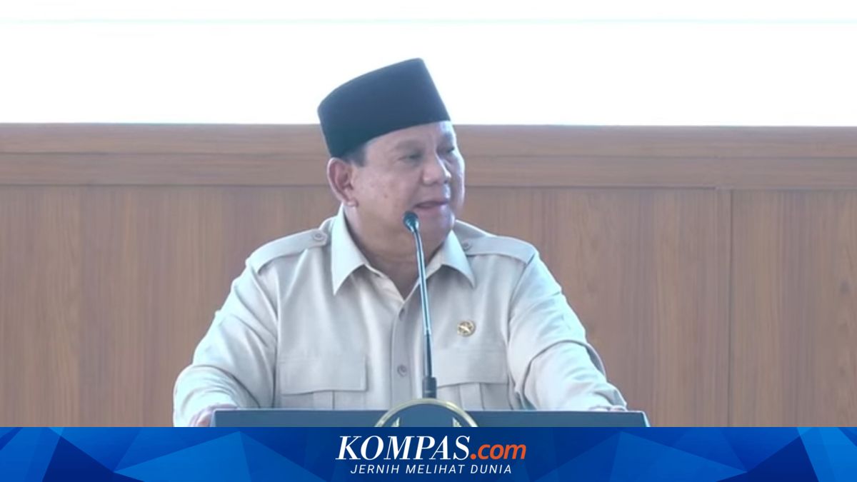 Prabowo Reveals His Leadership Style: Encouraging Competition Between the TNI Commander and the National Police Chief