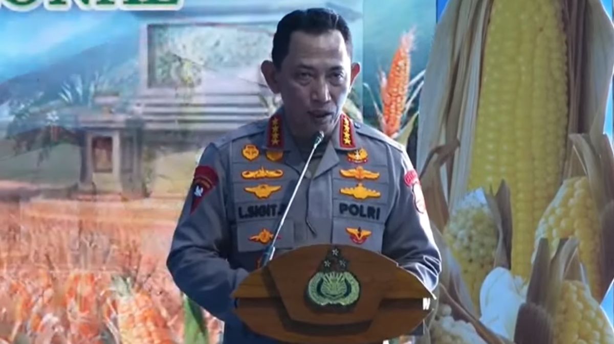 National Police Chief Announces Corn Harvest and Construction of Thousands of Nutrition Service Units in Front of Prabowo