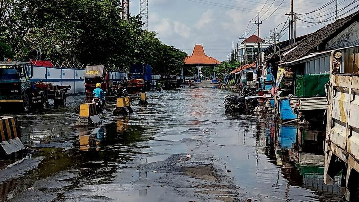 Coastal Flooding in Surabaya: BMKG Issues Warnings Until May 21st