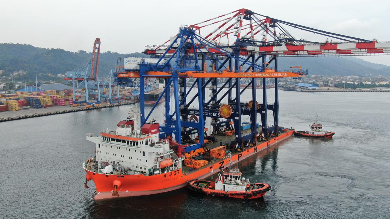 IPC TPK Panjang Increases Handling Capacity with New Post Panamax Quay Container Crane