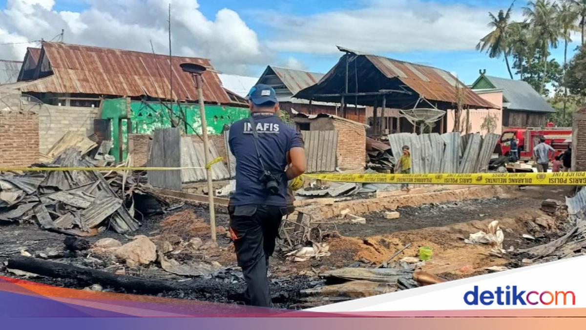 Police Investigate Possible Arson in Bima Fire That Destroyed 17 Homes and Warehouses
