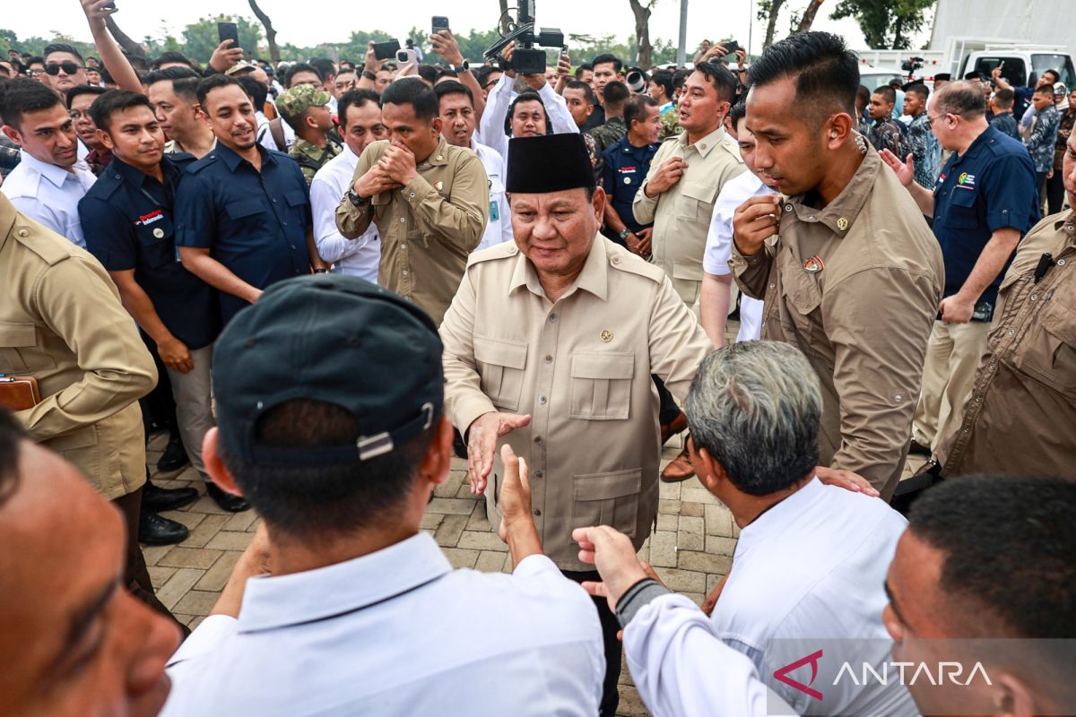 Prabowo Thanks All Parties for Supporting the Effort to Achieve National Food Self-Sufficiency