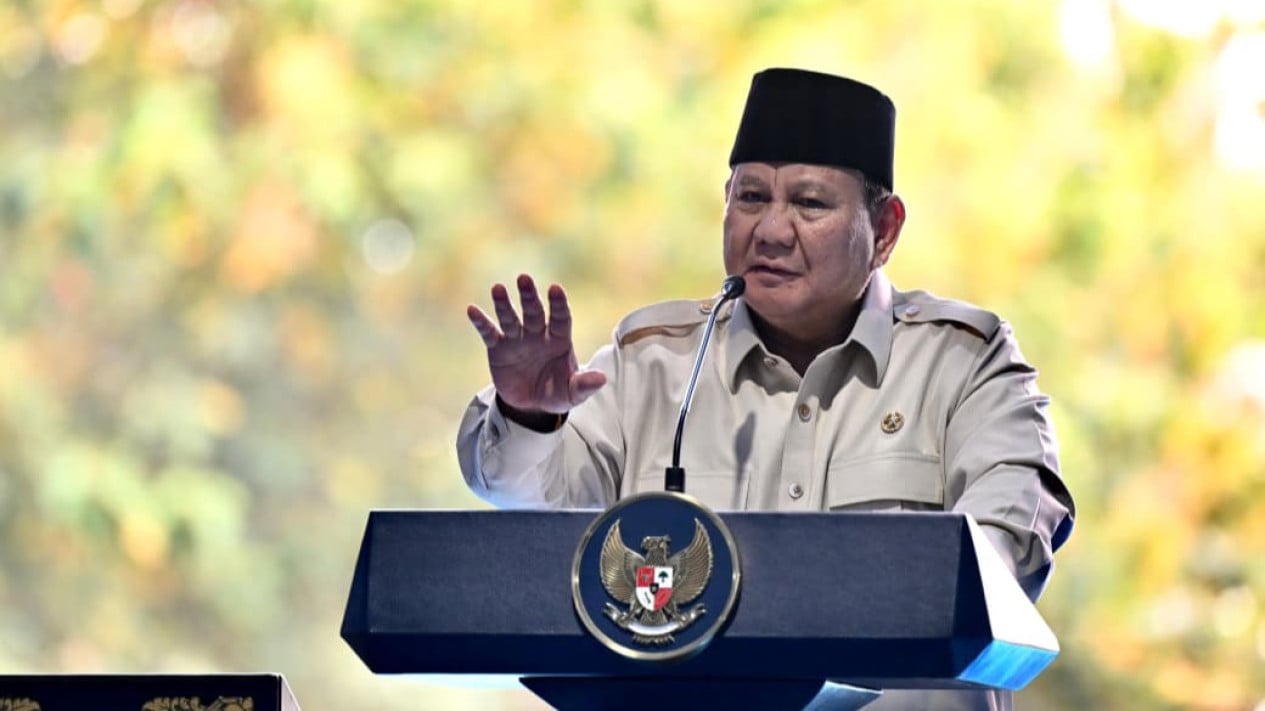 Prabowo on the Performance of the National Police Chief: If the Team Captain is Good, Their Contract is Extended