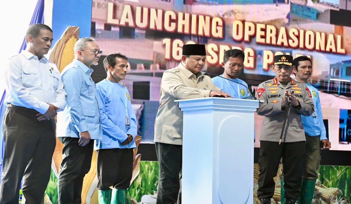 President Prabowo Subianto Launches Food Security Initiatives in East Java