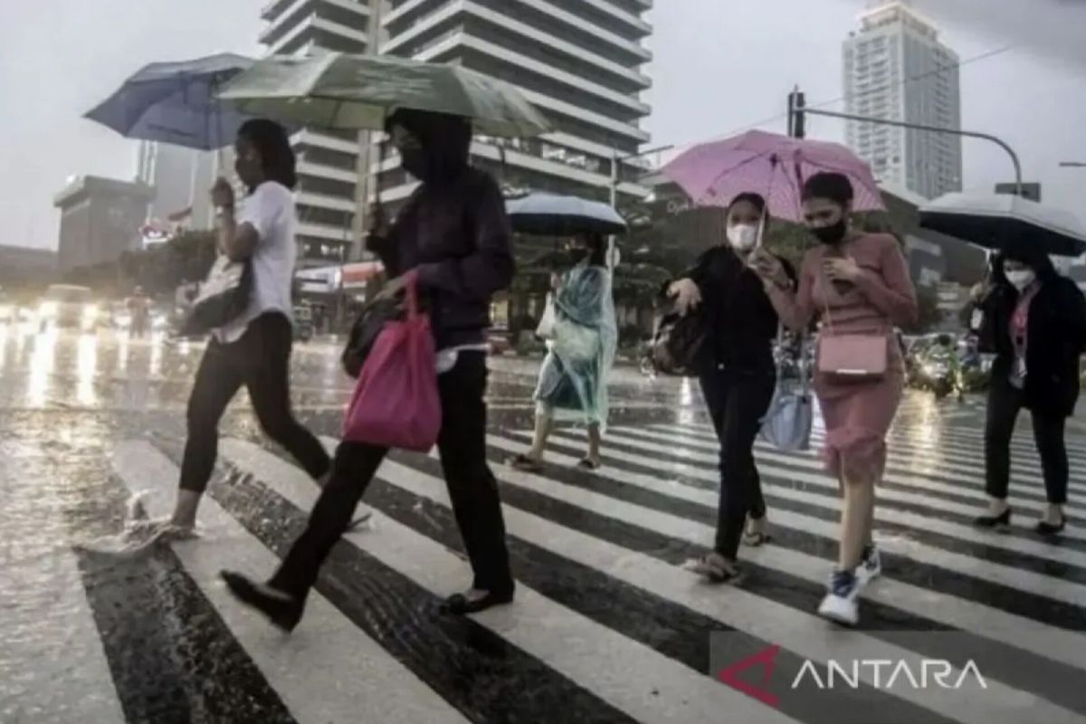 All of Jakarta is expected to experience rain on Sunday afternoon