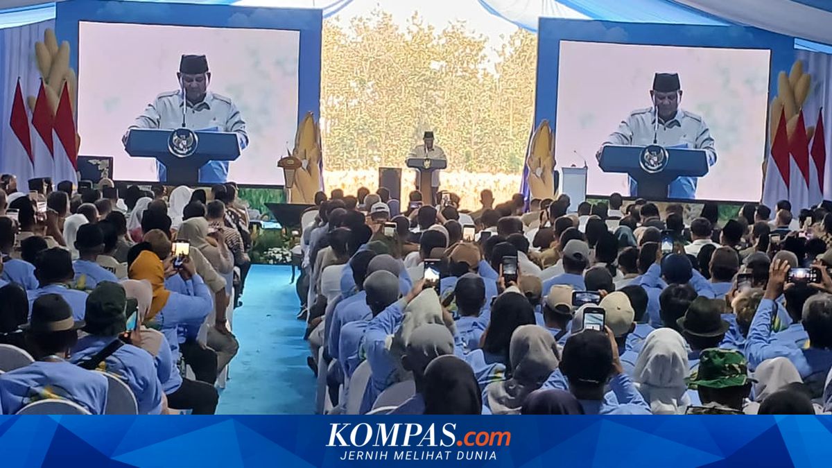 Police Force Showcases Corn Harvest and Free Nutrition Programme, Prabowo Promises Star of Mahaputera Award