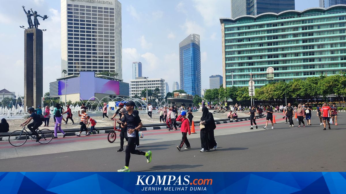 Jakarta Car Free Day Schedule and Location Information for This Sunday