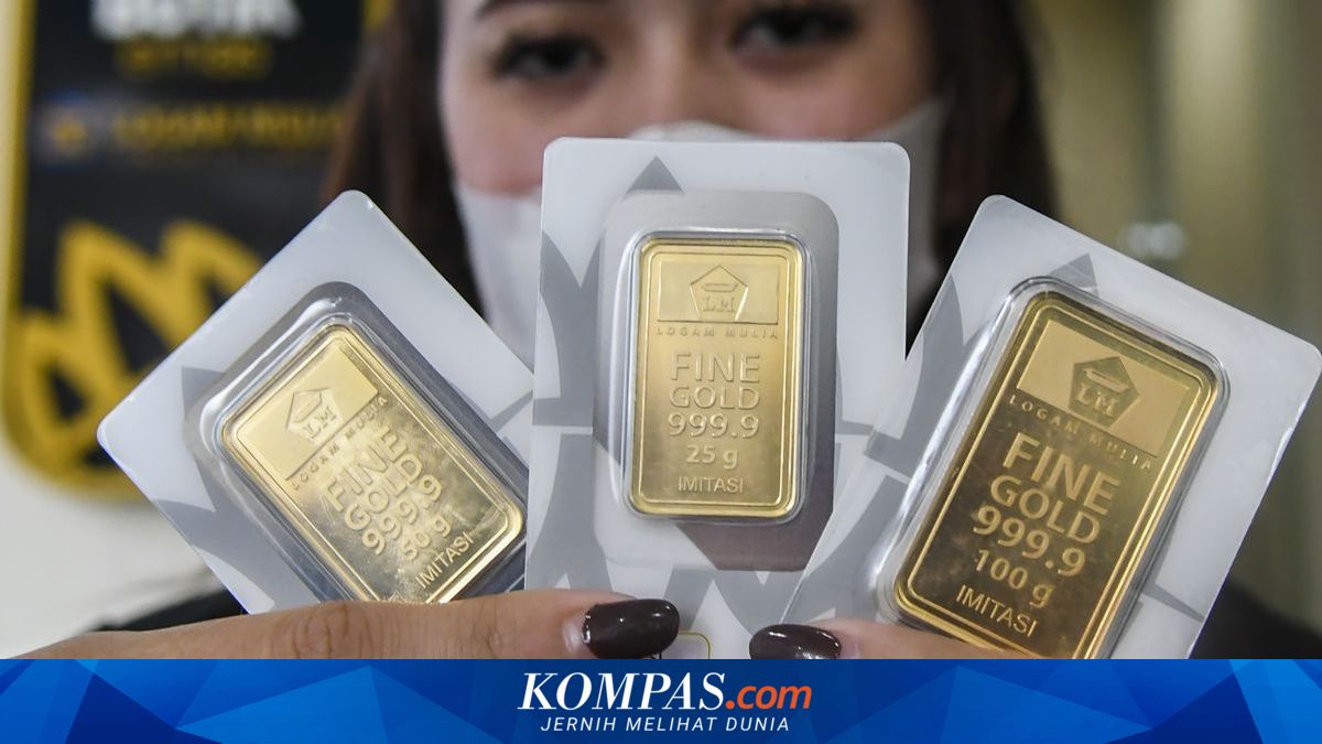 Antam Gold Price Fluctuates Weekly, Tends to Weaken Towards the Weekend
