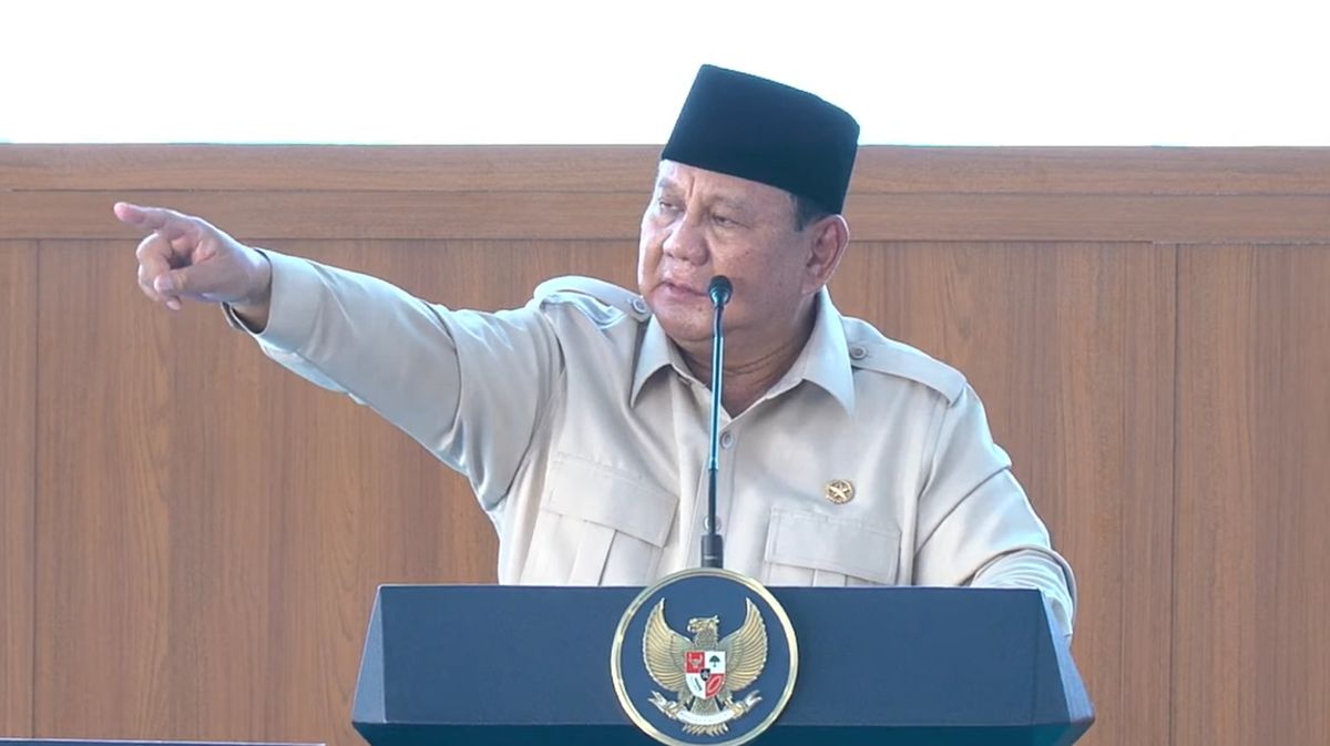 Prabowo Orders Military and Police Chiefs to Crack Down on Corrupt Officials