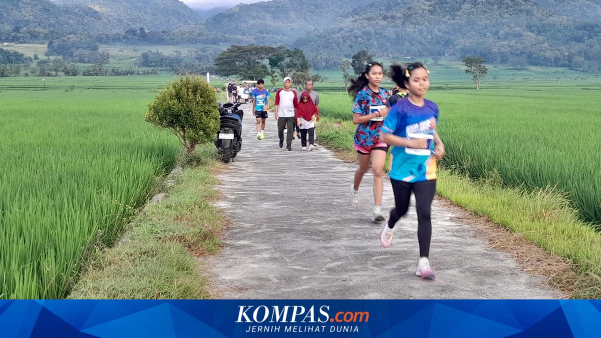 Running Event in Nanggulan, Kulon Progo, Promotes Local Beauty and Cuisine