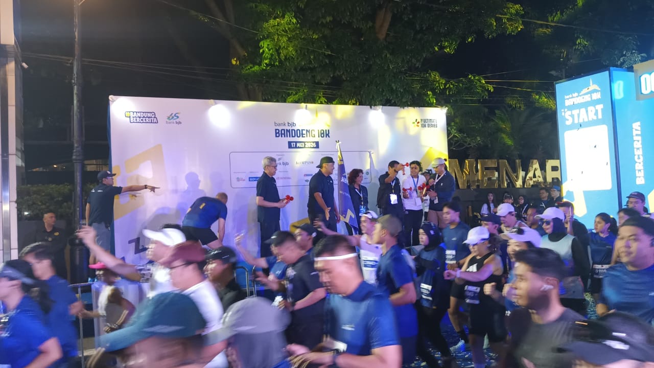 Bandung 10K Boosts Tourism, Economy, and Intercity Collaboration