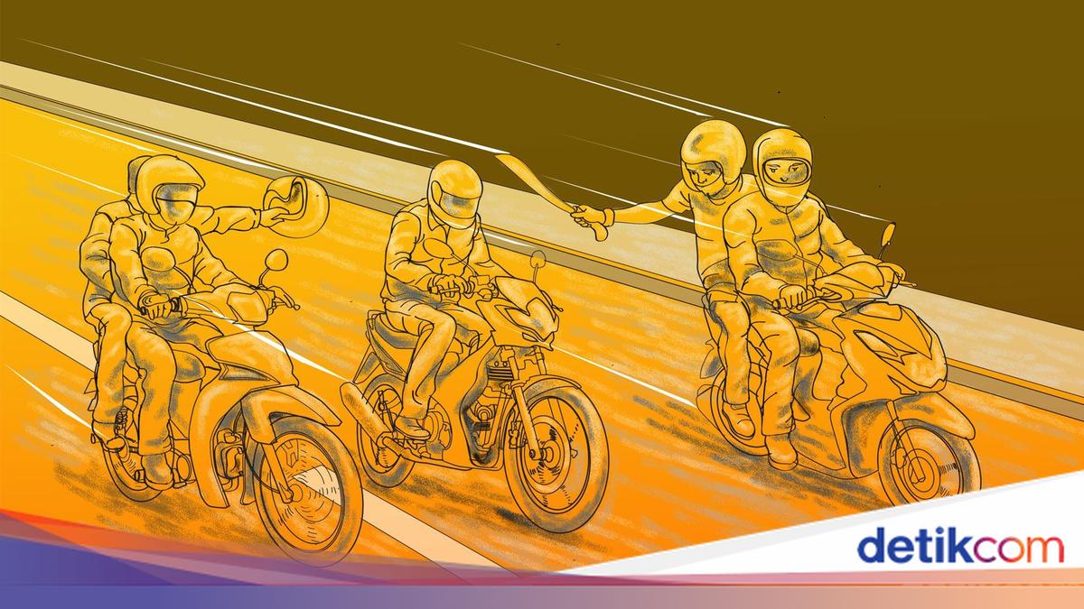 Three Teenagers in West Jakarta Chased by Group Wielding Sharp Weapons, Crash into a Pole, Motorcycle Stolen