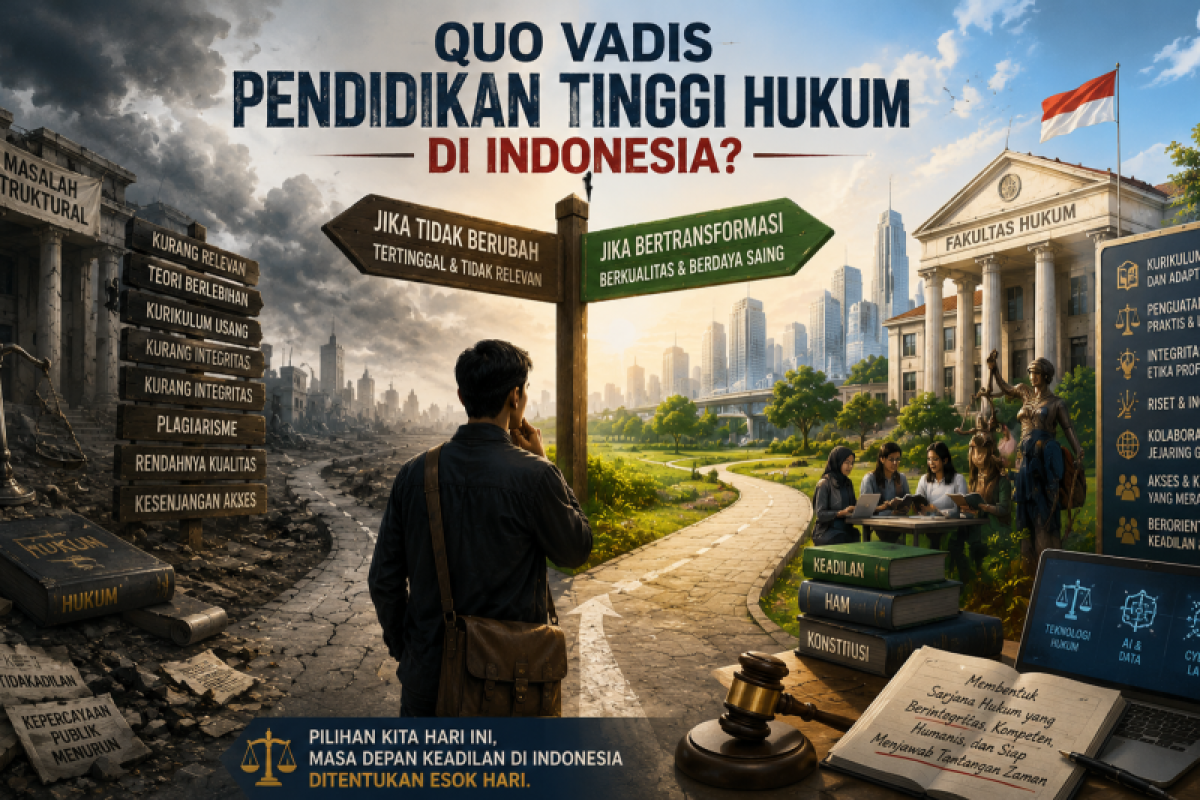 Quo vadis: The future of legal education in Indonesia?