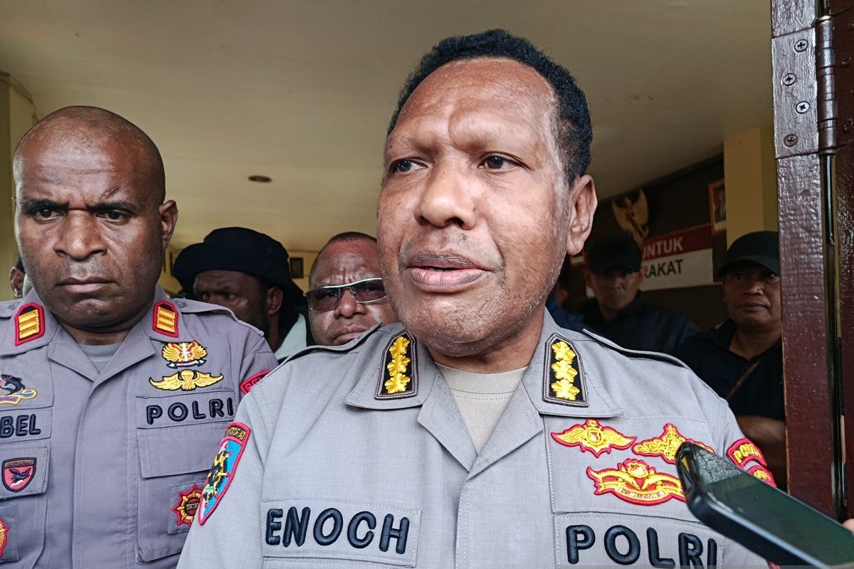 Papua Police Send 300 Brimob Personnel to Bolster Security in Wamena