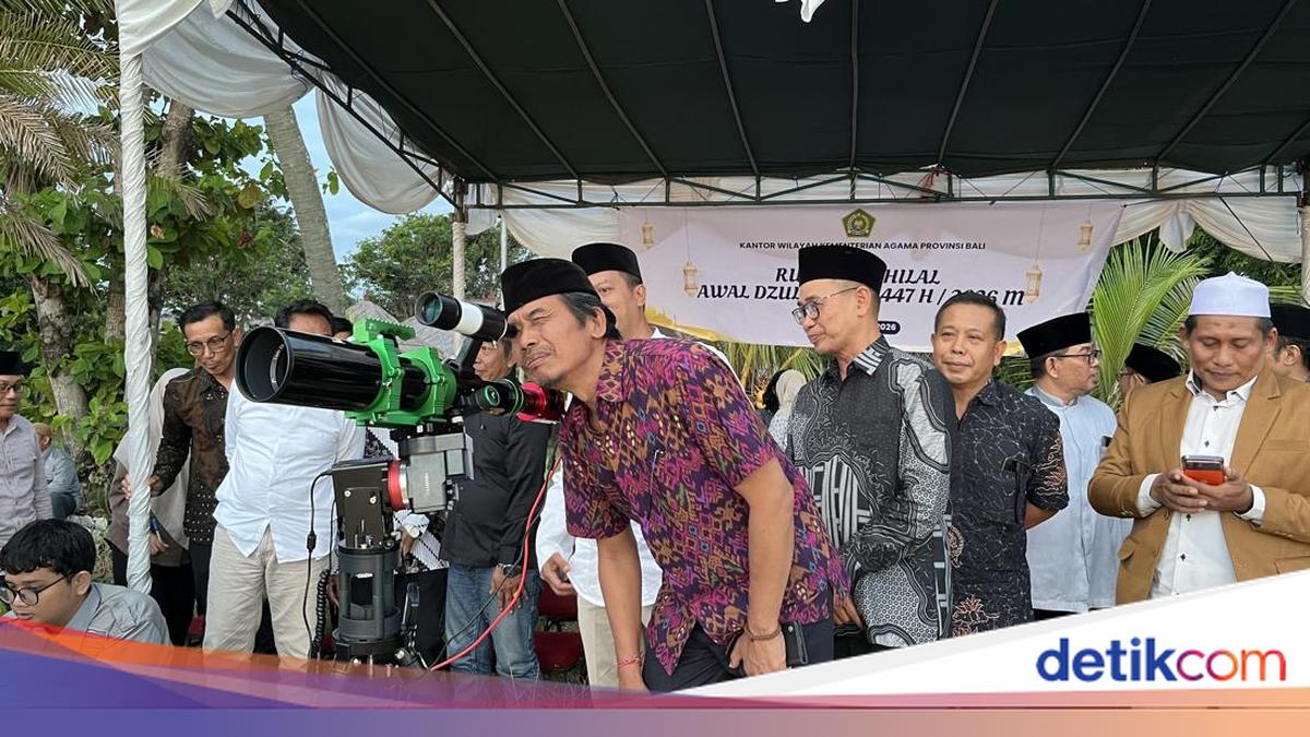 New Moon Not Visible in Bali, Determination of Eid al-Adha 2026 Awaits Isbat Hearing