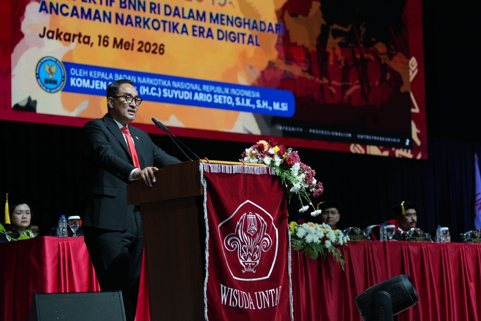 87th Graduation Ceremony Features BNN Address on Importance of Drug-Free Generation