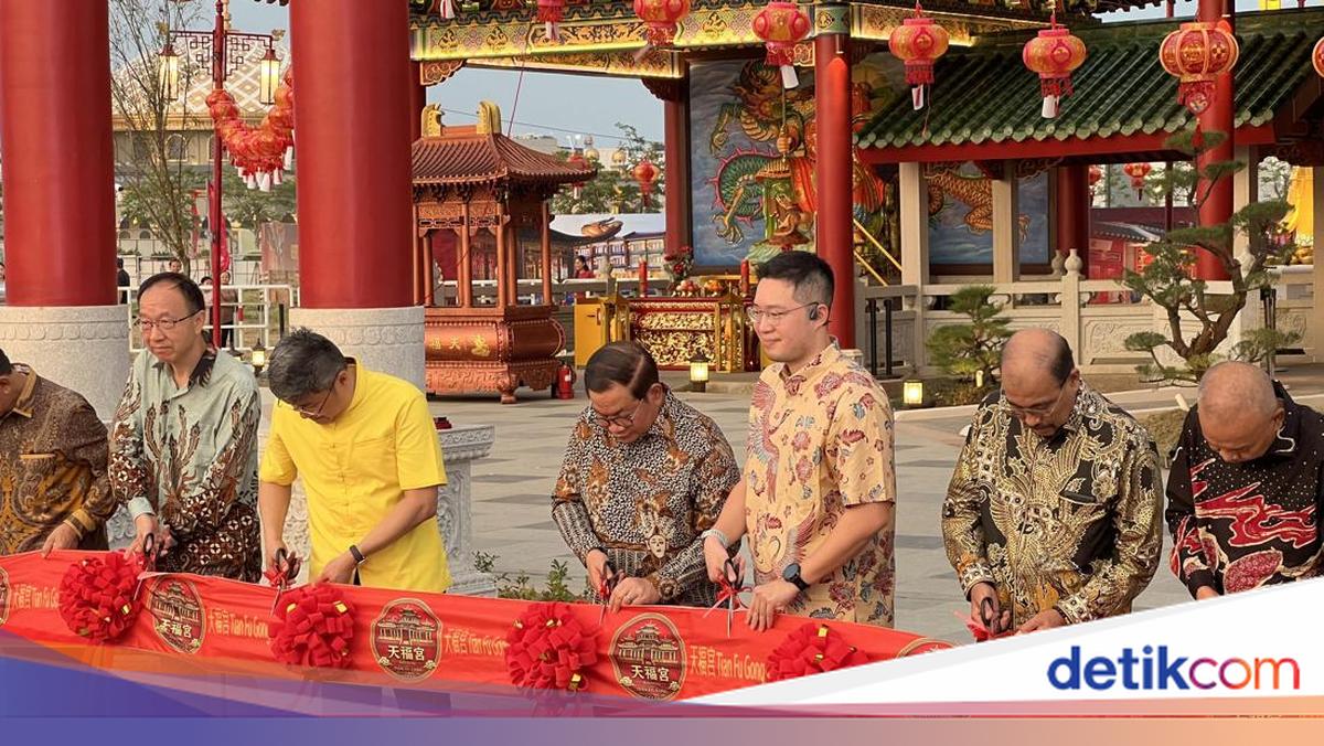Pramono Inaugurates Tian Fu Gong Temple in PIK: Hopes it Will Bring Prosperity