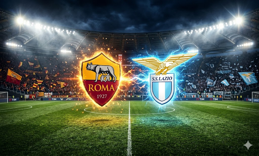 AS Roma vs Lazio: Giallorossi Win the Derby della Capitale 2-0
