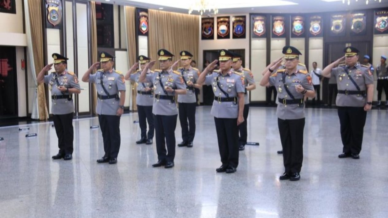 List of Polri Officials and Regional Police Chiefs Newly Inaugurated by the National Police Chief