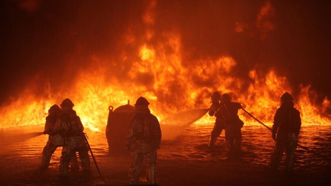 Alert! Iranian Drone Attack Hits UAE Nuclear Site, Triggering Major Fire