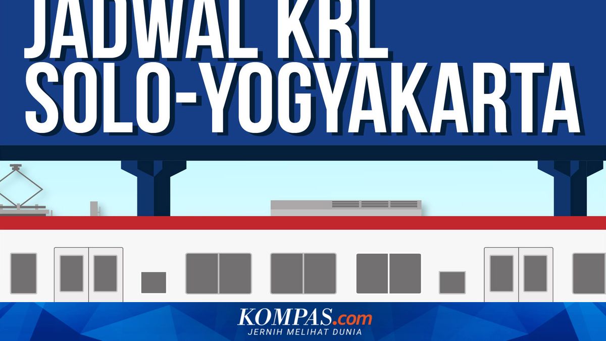 Solo-Yogyakarta Commuter Rail Schedule for 18-21 May 2026