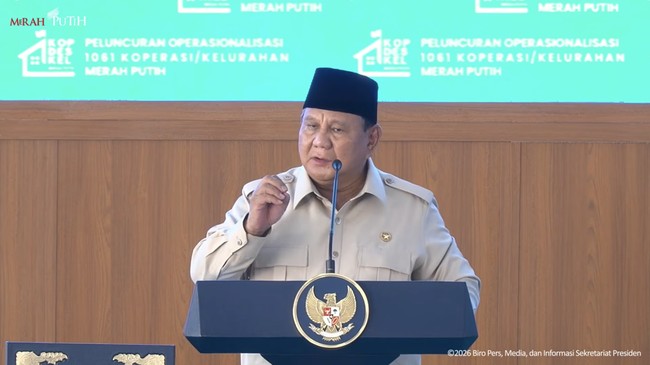 Prabowo Slams Table, Vowing to End the Theft of Indonesia's Wealth