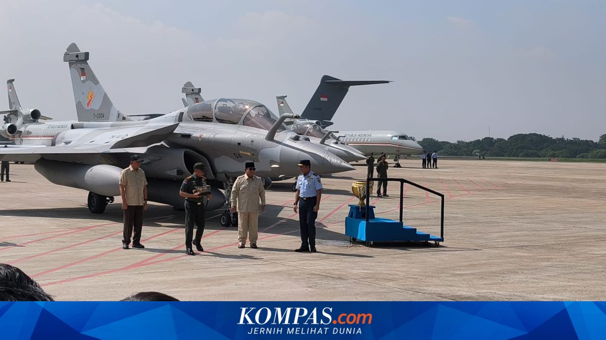 Prabowo Officially Hands Over Rafale Fighter Jets and Dassault Falcons to TNI
