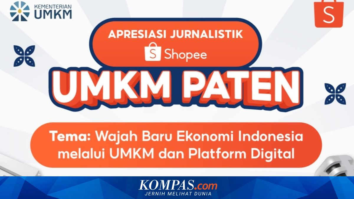 Welcoming the New Face of Indonesia's Economy: Shopee Re-launches Shopee UMKM PATEN Journalism Appreciation