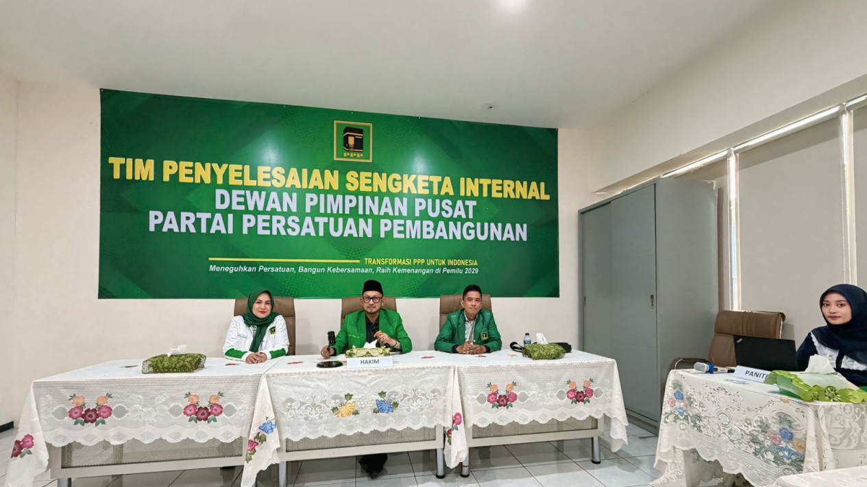 Dissatisfied with PPP Internal Dispute Ruling, Taj Yasin and Agus Suparmanto Sued in Central Jakarta District Court