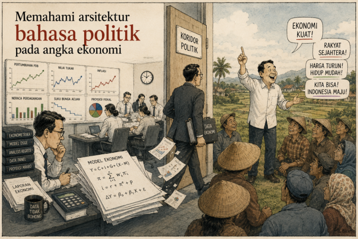 Understanding the Architecture of Political Language within Economic Figures