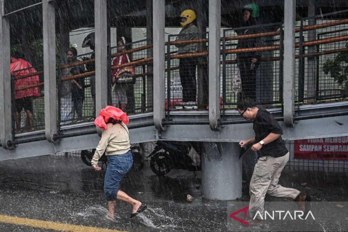 Parts of Jakarta set for rain on Tuesday afternoon
