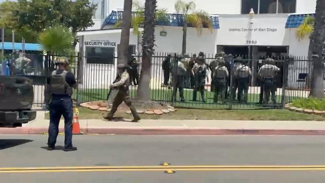 Grim Scenes of Mosque Shooting as Two Teenagers Shoot Three Men