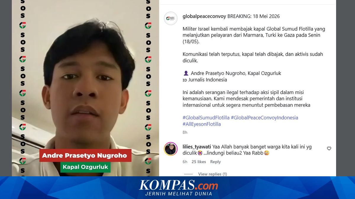 Tempo journalist's SOS message before capture by the Israeli Navy
