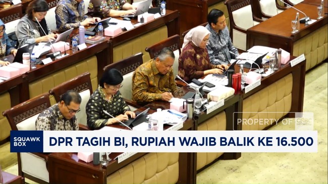 Video: DPR Demands BI's Commitment, Rupiah Must Return to Rp16,500 per US dollar