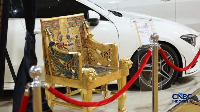 Corruption Proceeds: This Is What the Pharaoh's Chair Auctioned by the Attorney General's Office Looks Like