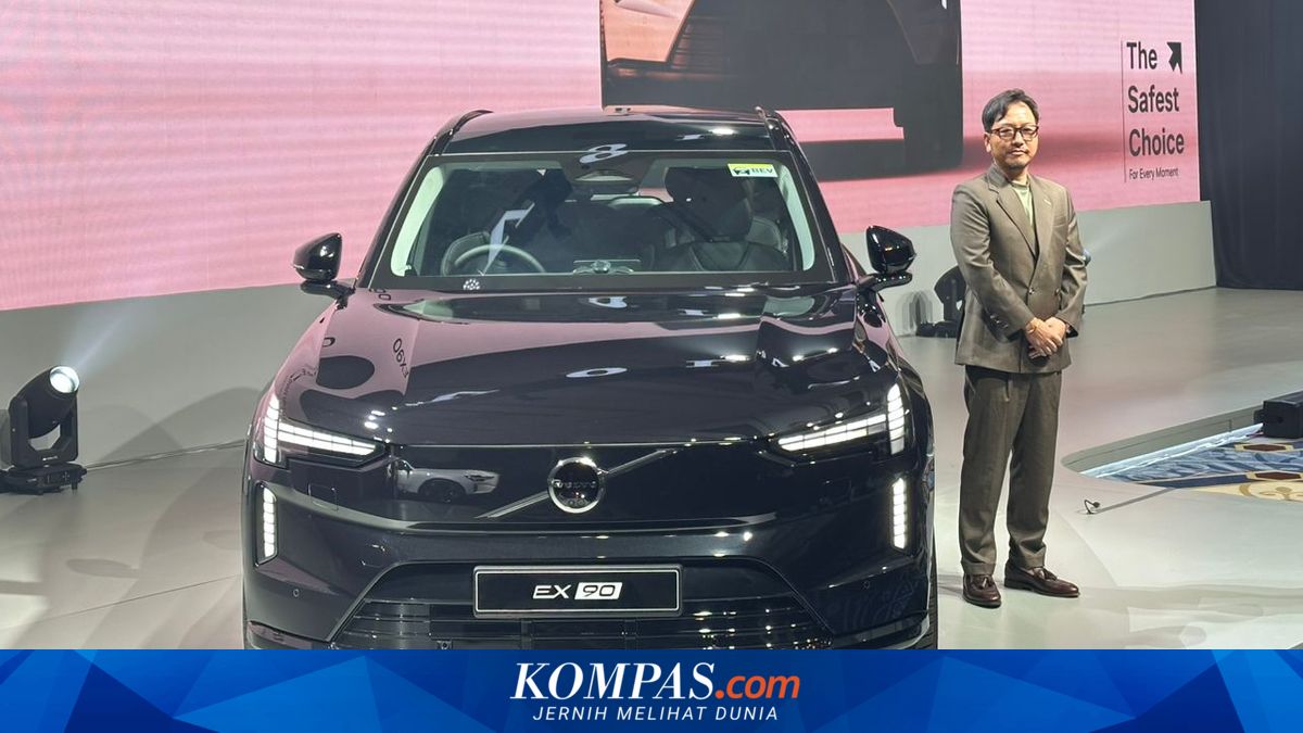 Volvo EX90 Officially Launched, Premium Electric SUV Priced at Rp 2.55 Billion