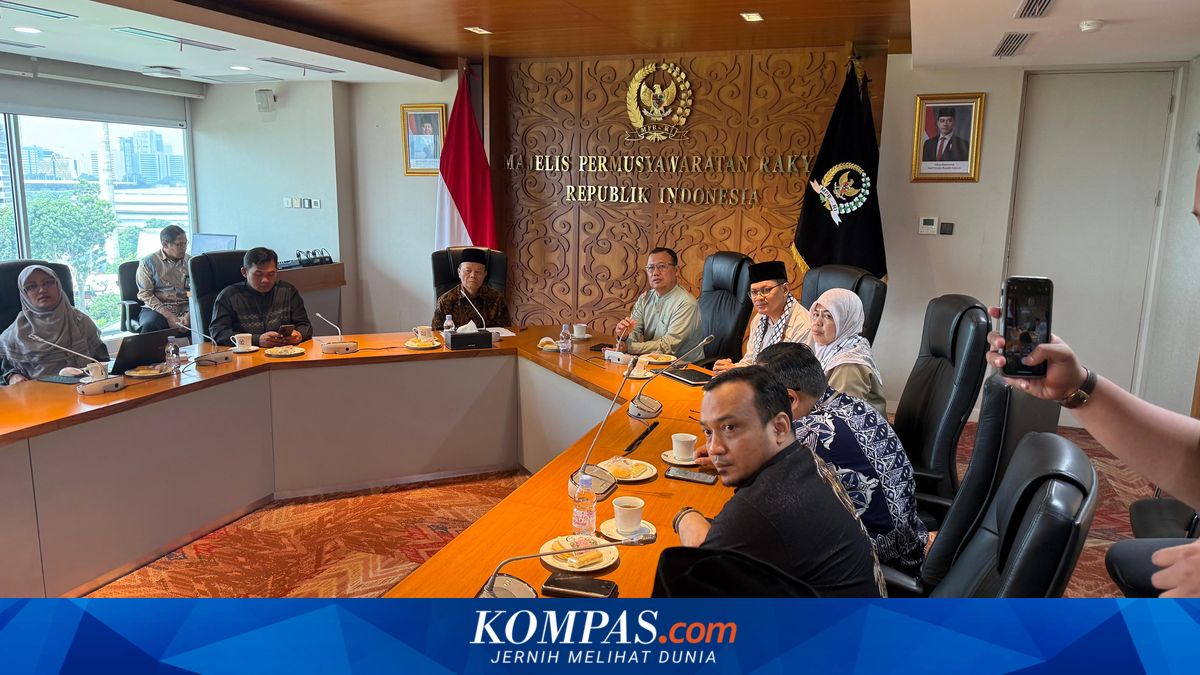 Meeting with the Speaker of the MPR, GPCI Reports Nine Indonesian Citizens Detained by Israeli Forces