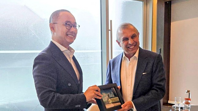 Eddy Soeparno Reiterates Commitment to Renewable Energy Cooperation During Meeting with Temasek CEO