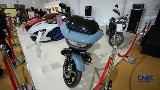 Harley-owned Indra Kenz Bitcoin? No, Harley-Davidson Road Glide auctioned by the Attorney General's Office — see its price
