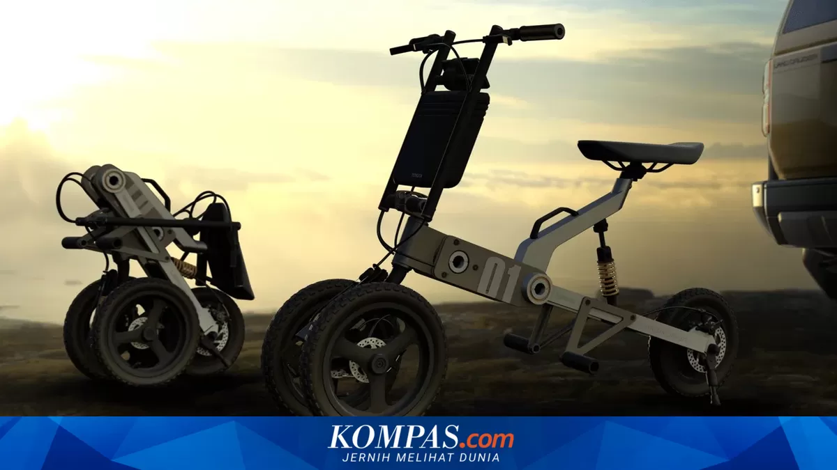 Toyota Land Hopper: A Three-Wheeled Electric Vehicle Concept Inspired by Land Cruiser
