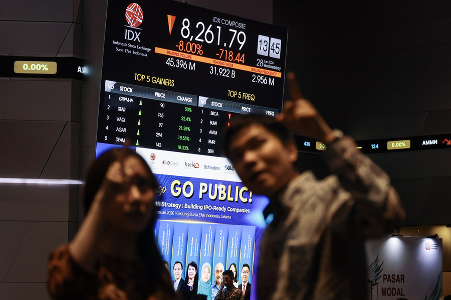 OJK Says IHSG Weakening Remains Modest
